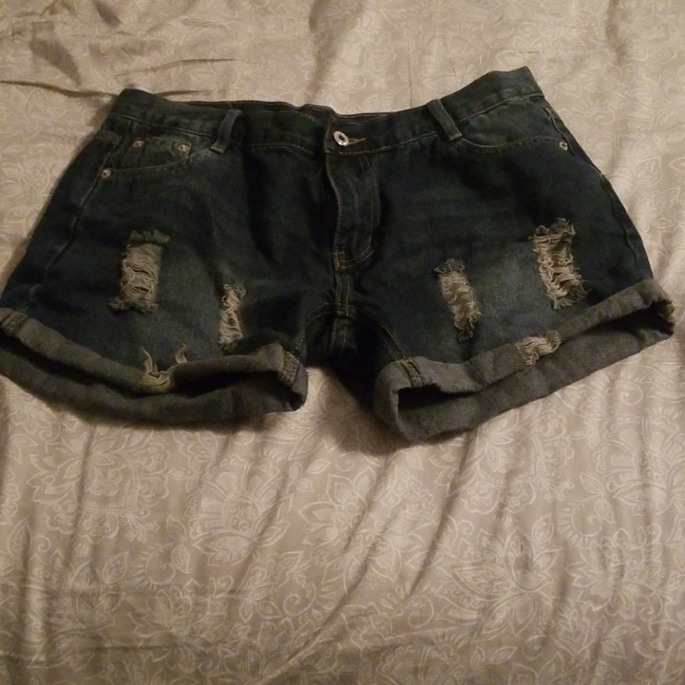 Jean shorts
